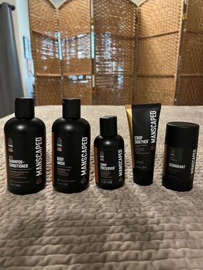 MANSCAPED - fantastic FIVE!!MENS complete grooming kit/necessities *NEW*
